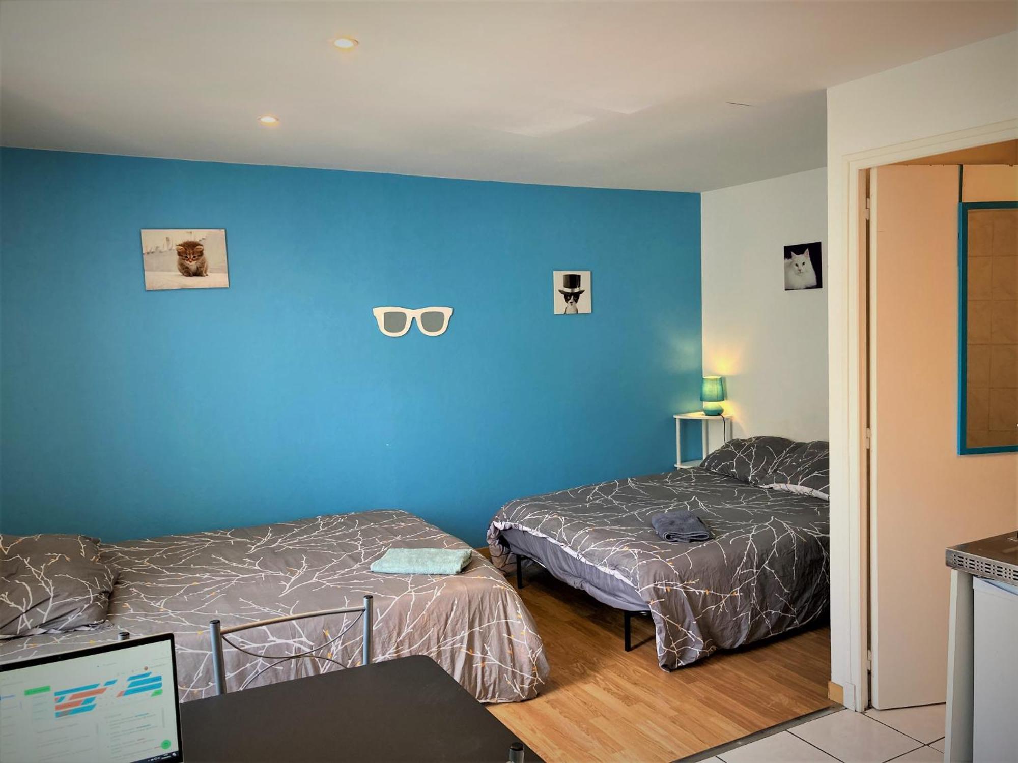 Studio Double 8 Avec Wifi Limoges Esterno foto
